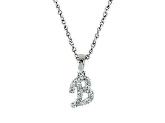 EFFY 14K WHITE GOLD DIAMOND PENDANT