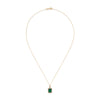 Load image into Gallery viewer, Effy 14K Yellow Gold Diamond, Natural Emerald Pendant
