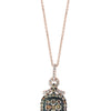 Load image into Gallery viewer, EFFY 14K ROSE GOLD DIAMOND,ESPRESSO DIAMOND, PENDANT
