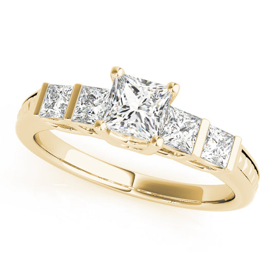 Square Engagement Ring M50268-E