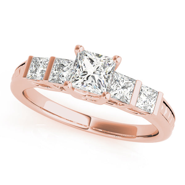 Square Engagement Ring M50268-E