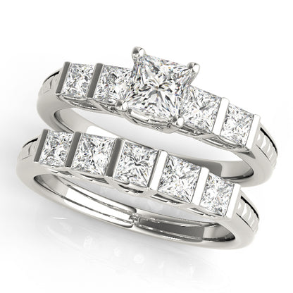 Square Engagement Ring M50268-E