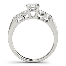 Load image into Gallery viewer, Square Engagement Ring M50268-E
