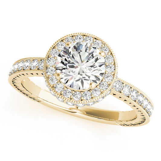 Round Engagement Ring M50277-E