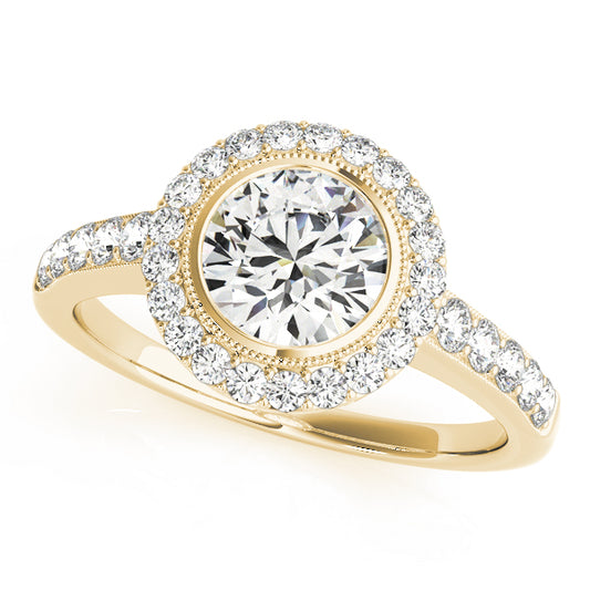 Round Engagement Ring M50282-E