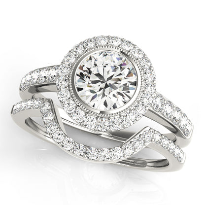 Round Engagement Ring M50282-E