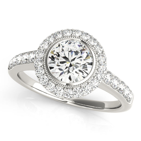 Round Engagement Ring M50282-E