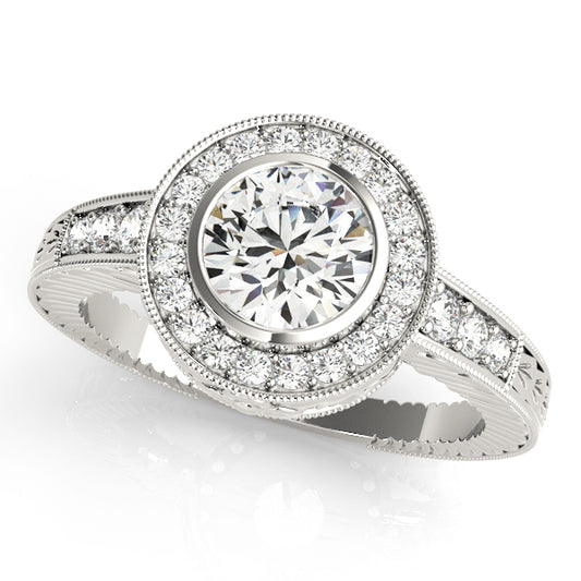 Round Engagement Ring M50293-E-1
