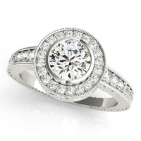 Round Engagement Ring M50293-E-3/4
