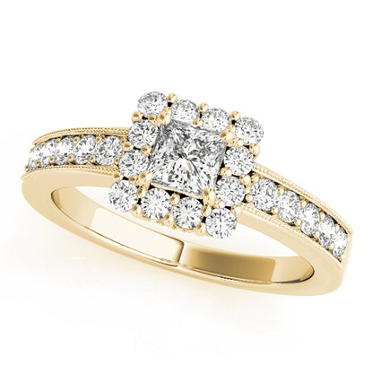 Square Engagement Ring M50315-E