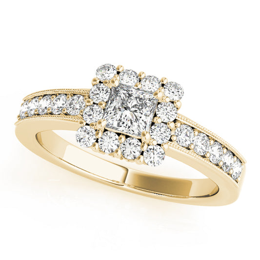 Square Engagement Ring M50315-E