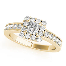 Load image into Gallery viewer, Square Engagement Ring M50315-E
