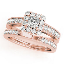 Load image into Gallery viewer, Square Engagement Ring M50315-E
