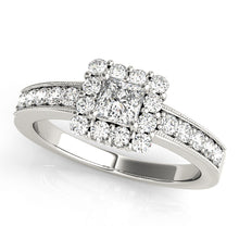 Load image into Gallery viewer, Square Engagement Ring M50315-E
