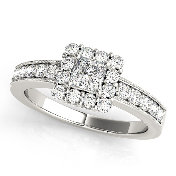 Square Engagement Ring M50315-E