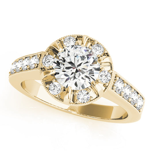 Round Engagement Ring M50319-E