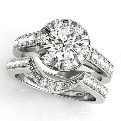 Round Engagement Ring M50319-E