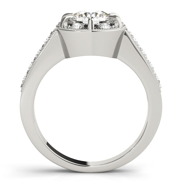 Round Engagement Ring M50319-E