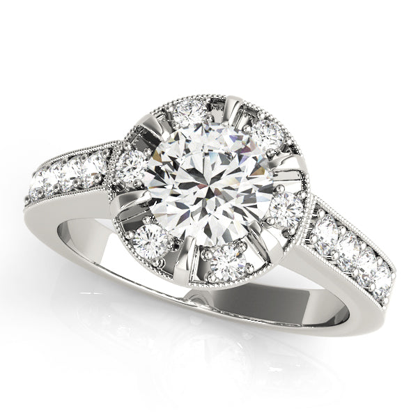 Round Engagement Ring M50319-E