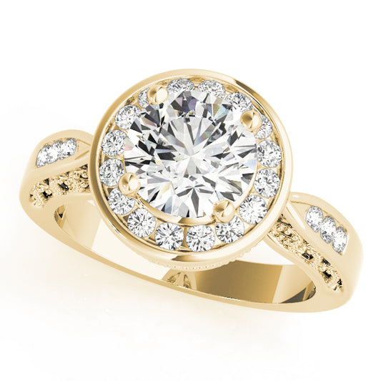 Round Engagement Ring M50338-E