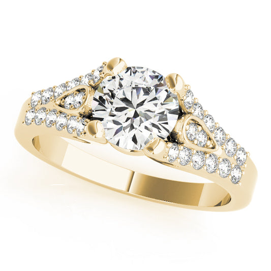 Round Engagement Ring M50340-E