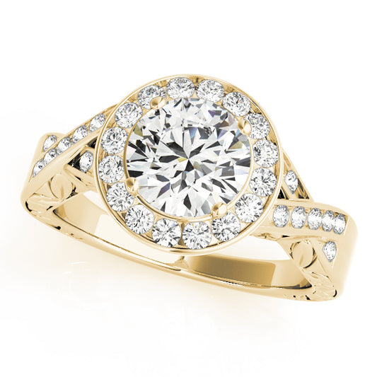 Round Engagement Ring M50343-E