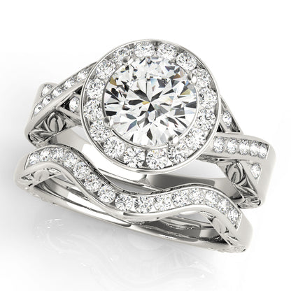 Round Engagement Ring M50343-E