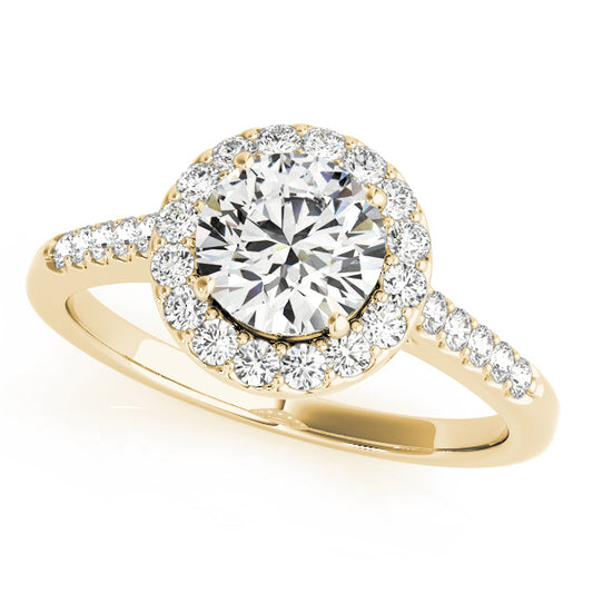 Round Engagement Ring M50345-E-3/4