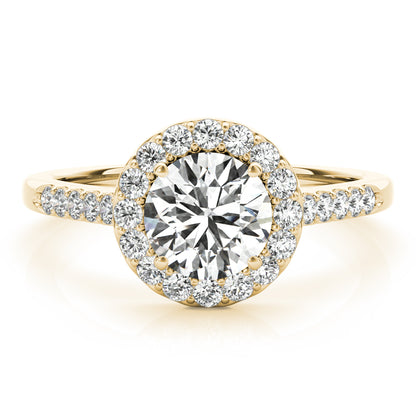 Round Engagement Ring M50345-E-3/4
