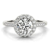 Load image into Gallery viewer, Round Engagement Ring M50345-E-1/2
