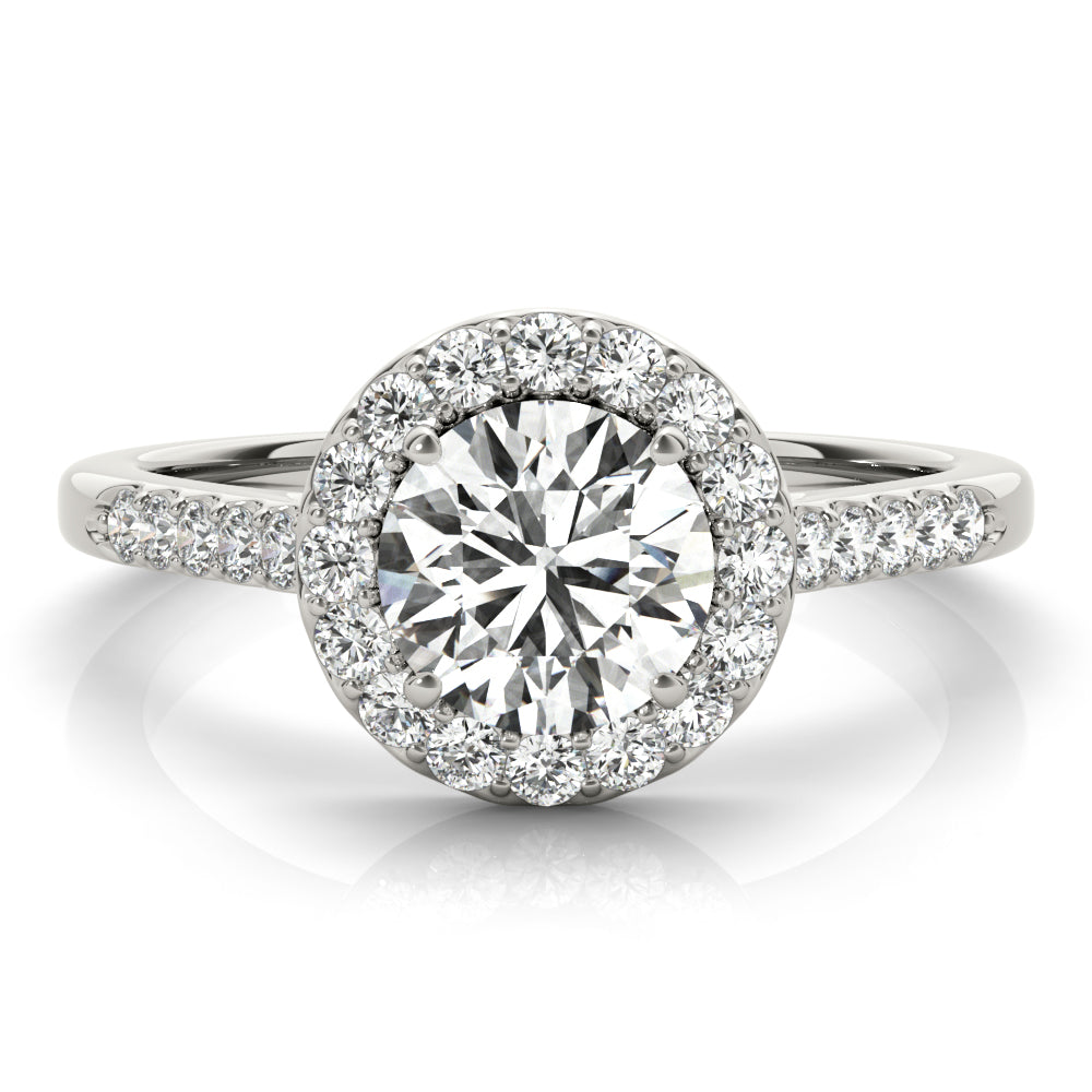 Round Engagement Ring M50345-E-1/2