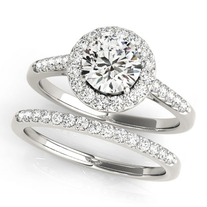 Round Engagement Ring M50345-E-1/2