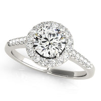 Round Engagement Ring M50345-E-3/4