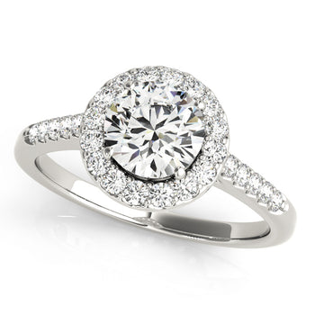 Round Engagement Ring M50345-E-3/4