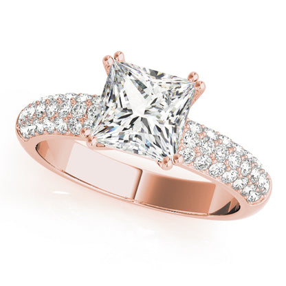 Cushion Engagement Ring M50358-E