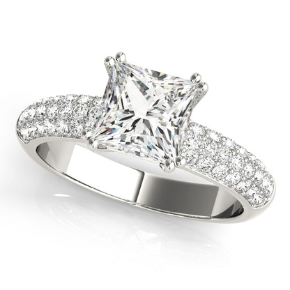 Cushion Engagement Ring M50358-E