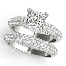 Load image into Gallery viewer, Cushion Engagement Ring M50358-E
