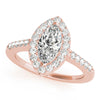 Load image into Gallery viewer, Marquise Engagement Ring M50375-E-7X3.5
