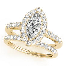 Load image into Gallery viewer, Marquise Engagement Ring M50375-E-7X3.5
