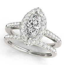 Load image into Gallery viewer, Marquise Engagement Ring M50375-E-8X4

