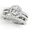 Load image into Gallery viewer, Round Engagement Ring M50378-E-3/4
