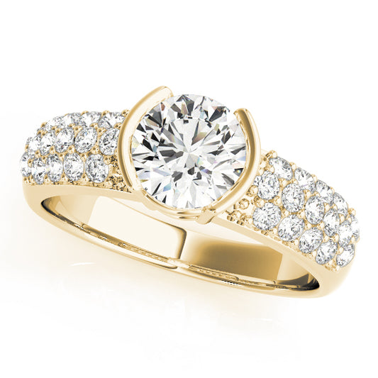 Round Engagement Ring M50389-E