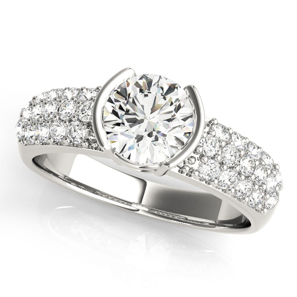 Round Engagement Ring M50389-E