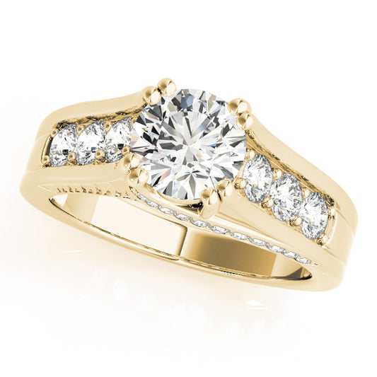 Round Engagement Ring M50398-E