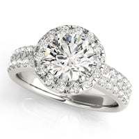 Round Engagement Ring M50425-E-3
