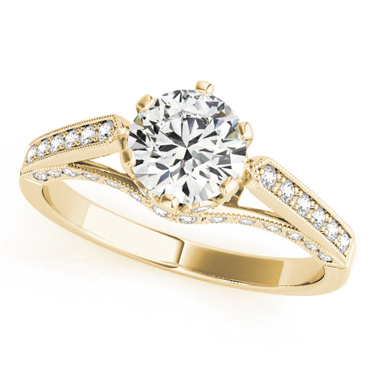 Round Engagement Ring M50458-E-1