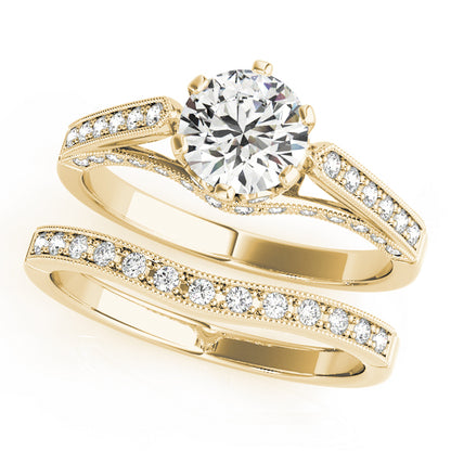 Round Engagement Ring M50458-E-1
