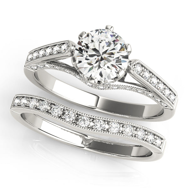 Round Engagement Ring M50458-E-1