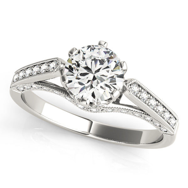 Round Engagement Ring M50458-E-1