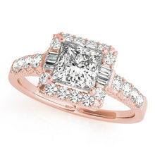 Load image into Gallery viewer, Square Engagement Ring M50459-E-1
